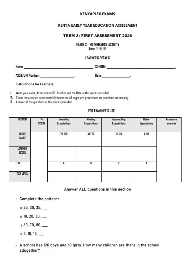 Preview page Grade-3-Mathematics-Activity-Term-3-Opener-Exam-2026_6539_0.jpg