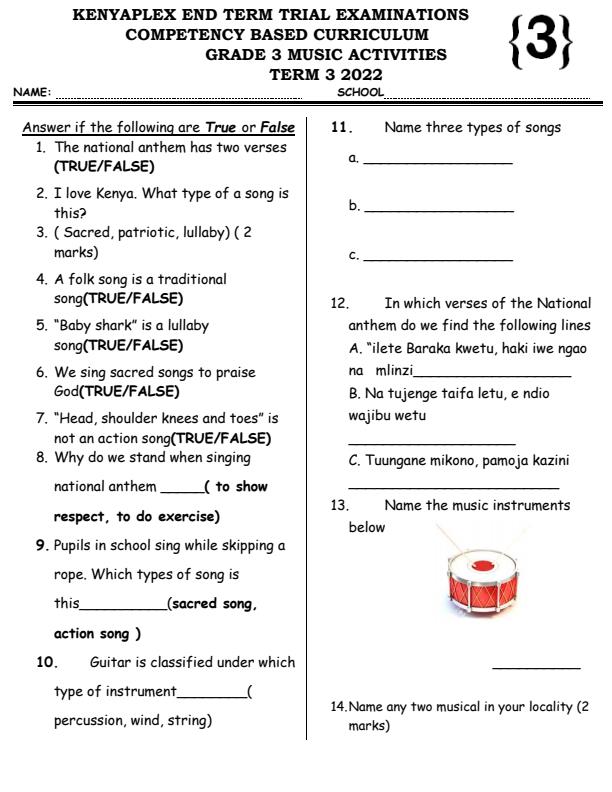Preview page Grade-3-Music-Activities-End-of-Term-3-Examination-2022_1118_0.jpg