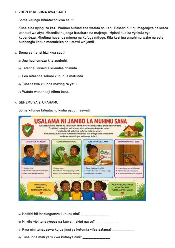 Preview page Grade-3-Shughuli-ya-Kiswahili-Term-3-Opener-Exam-2026_6538_1.jpg