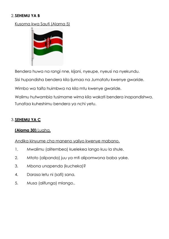 Preview page Grade-3-Shughuli-za-Kiswahili-End-of-Term-2-Examination-2024_2861_1.jpg