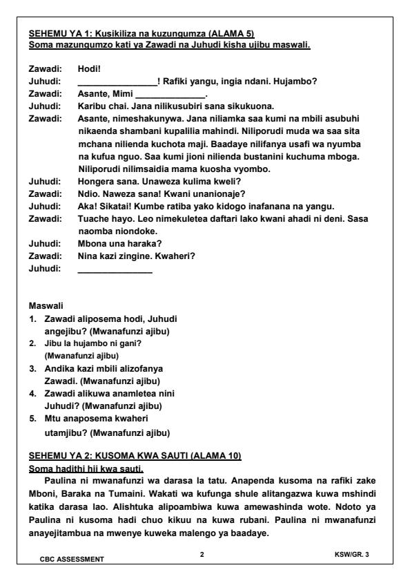 Preview page Grade-3-Shughuli-za-Kiswahili-Term-1-Opener-Exam-2025_3503_1.jpg