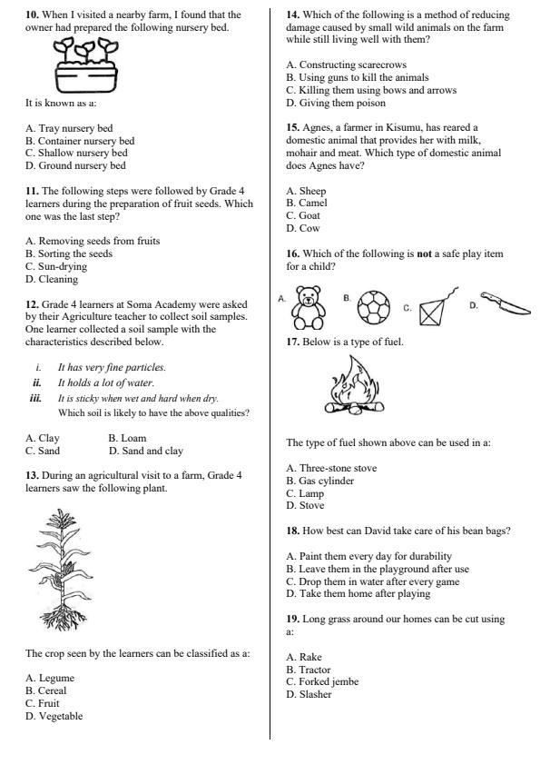 Preview page Grade-4-Agriculture-End-Term-3-Set-2-Exam-2026_7066_1.jpg