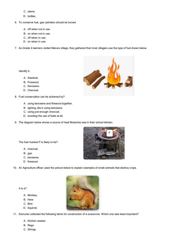 Preview page Grade-4-Agriculture-and-Nutrition-End-of-May-Assessment-Test-2024_2580_1.jpg