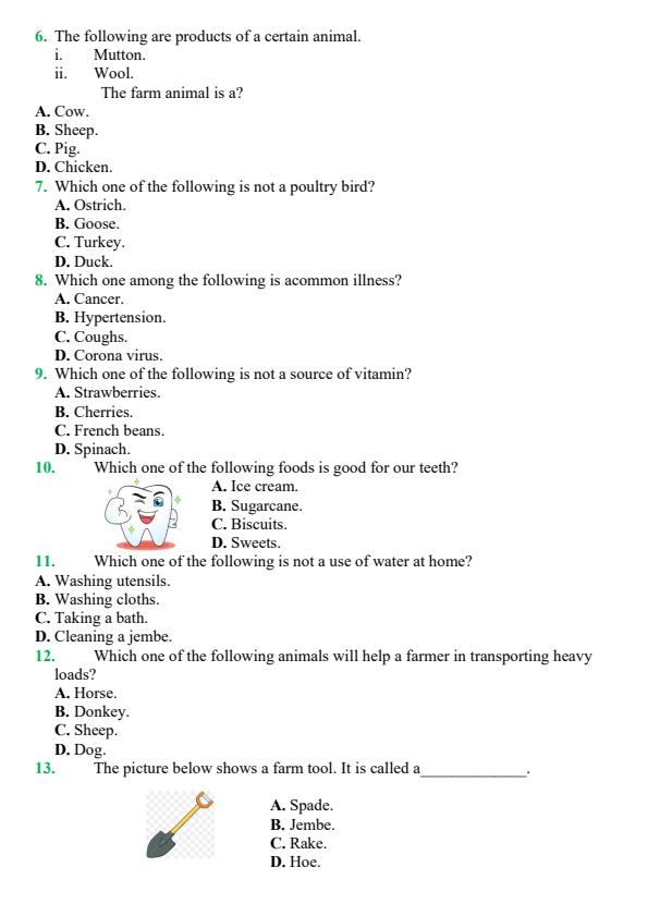 Preview page Grade-4-Agriculture-and-Nutrition-End-of-Term-2-Examination-2024_2820_1.jpg