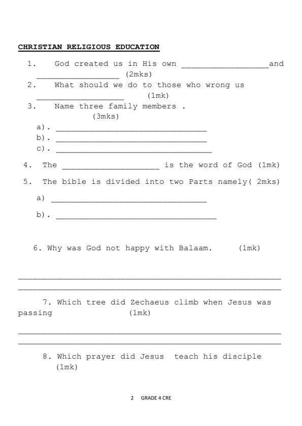 Preview page Grade-4-CRE-Mid-Term-2-Exam-2025_4196_1.jpg