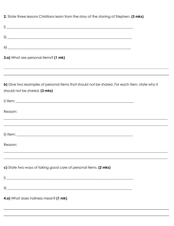 Preview page Grade-4-CRE-September-Assessment-Examination-2026_6702_1.jpg