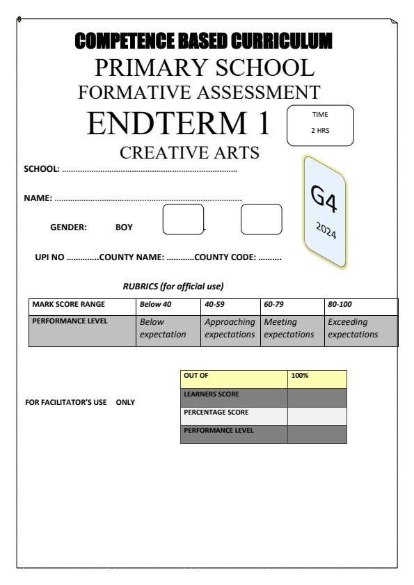 Preview page Grade-4-Creative-Arts-End-of-Term-1-Exam-2024_2187_0.jpg