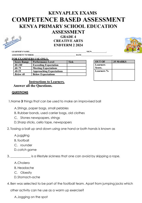 Preview page Grade-4-Creative-Arts-End-of-Term-2-Examination-2024_2822_0.jpg