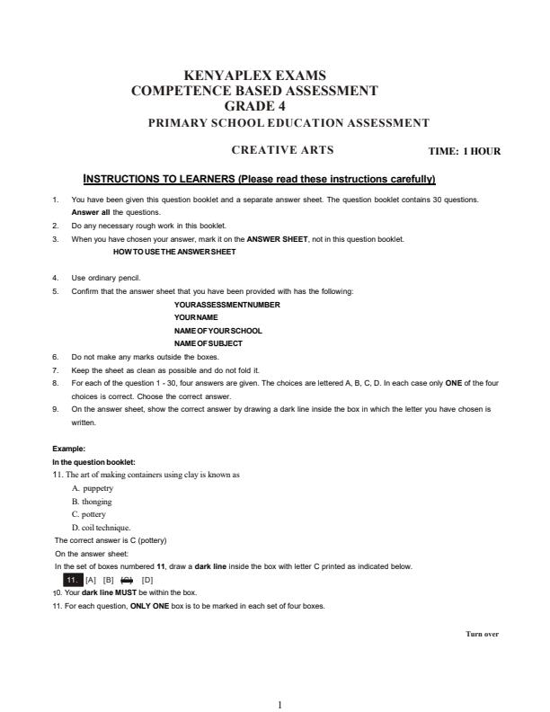 Preview page Grade-4-Creative-Arts-End-of-Term-3-Exam-2025_4816_0.jpg