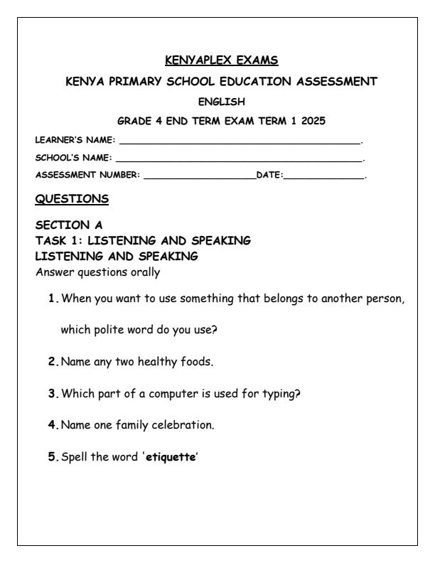 Preview page Grade-4-English-End-of-Term-1-Examination-2025_3778_0.jpg