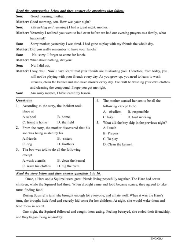 Preview page Grade-4-English-End-of-Term-3-Exam-2025_4817_1.jpg