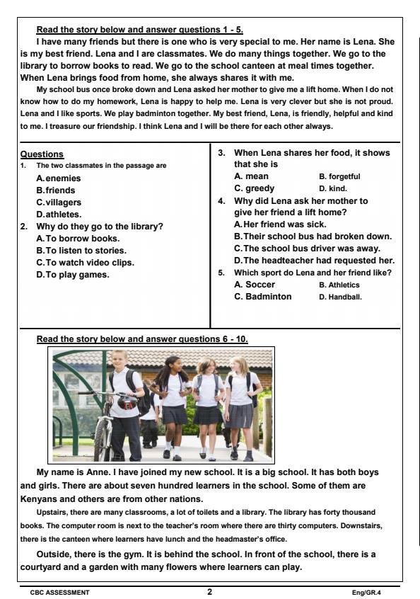 Preview page Grade-4-English-Term-1-Opener-Exam-2025_3509_1.jpg