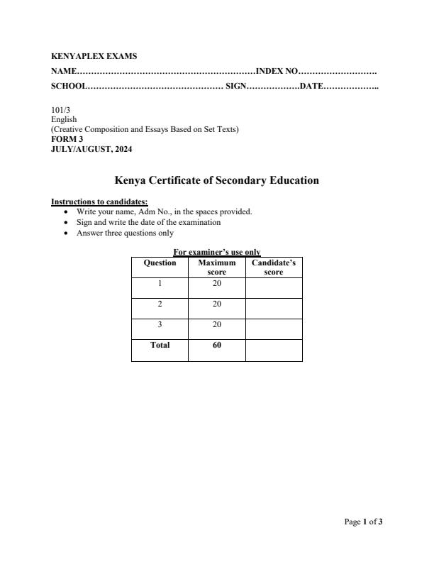 Preview page Grade-4-English-Topical-Questions-and-Answers_2754_0.jpg