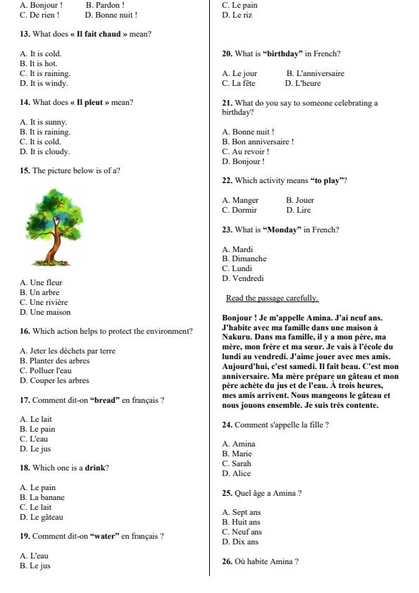 Preview page Grade-4-French-End-Term-3-Set-2-Exam-2026_7072_1.jpg