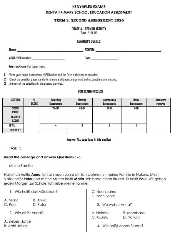 Preview page Grade-4-German-Activity-End-Term-3-Exam-2026_6817_0.jpg