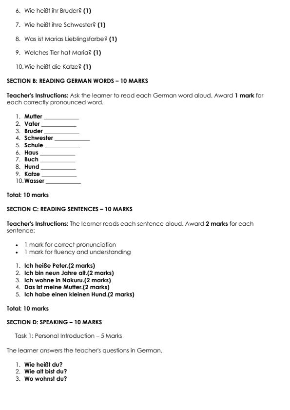 Preview page Grade-4-German-Listening-and-Speakig-Activity-End-Term-3-Exam-2026_6816_1.jpg