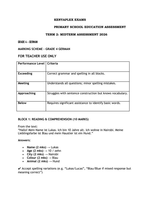 Preview page Grade-4-German-Mid-Term-2-Exam-2026_5821_0.jpg