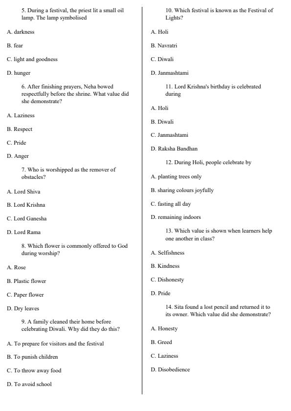Preview page Grade-4-Hindu-Religious-Education-Activity-Term-3-Opener-Exam-2026_6472_1.jpg