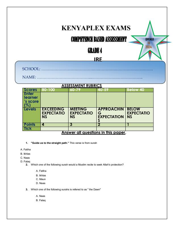 Preview page Grade-4-IRE-Term-3-Opener-Exam-2024_2986_0.jpg