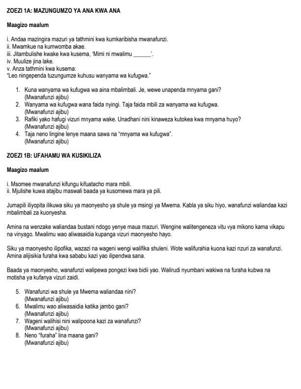 Preview page Grade-4-Kiswahili--Kusikiliza-na-Kuzungumza-July-Assessment-Examination-2026_6282_1.jpg