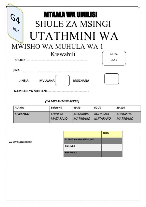 Preview page Grade-4-Kiswahili-End-of-Term-1-Exam-2024_2189_0.jpg