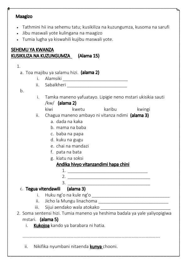 Preview page Grade-4-Kiswahili-End-of-Term-1-Exam-2024_2189_1.jpg