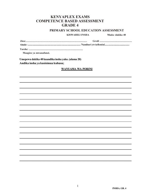 Preview page Grade-4-Kiswahili-Insha-End-of-Term-3-Exam-2025_4818_0.jpg
