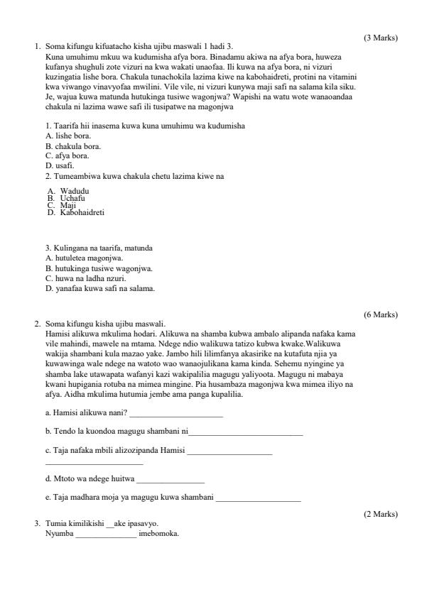 Preview page Grade-4-Kiswahili-Mid-Term-2-Exam-2024_2650_1.jpg