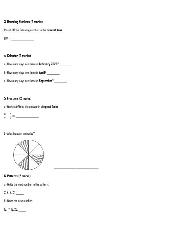 Preview page Grade-4-Mathematics-Activities-Term-2-Opener-Exam-2026_5557_1.jpg