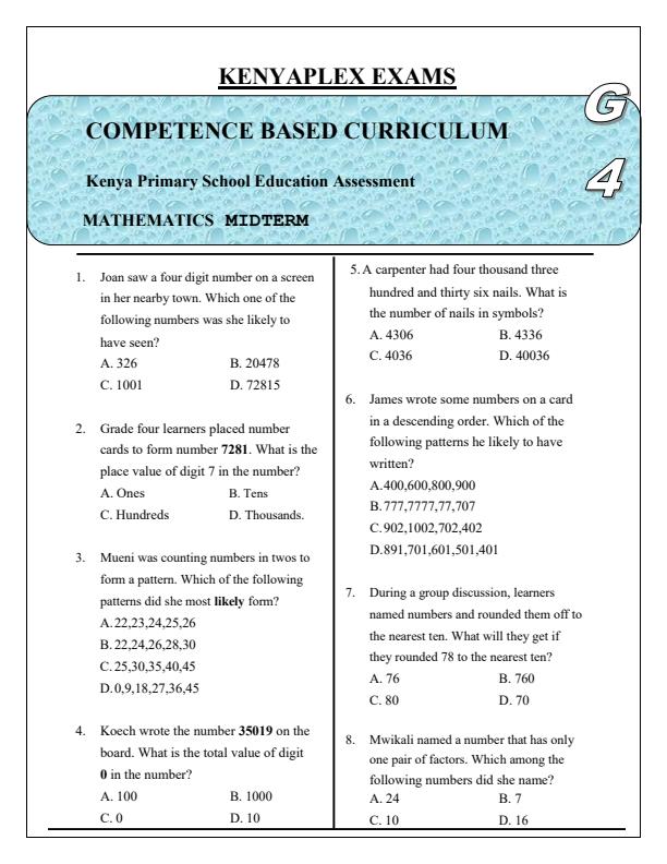 Preview page Grade-4-Mathematics-Mid-Term-1-Exam-2025_3648_0.jpg