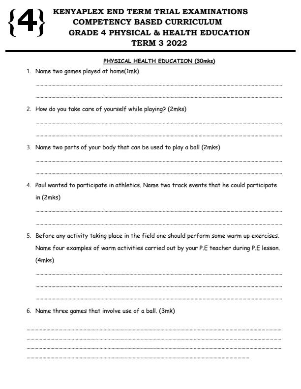 Preview page Grade-4-Physical-and-Health-Education-End-of-Term-3-Examination-2022_1154_0.jpg