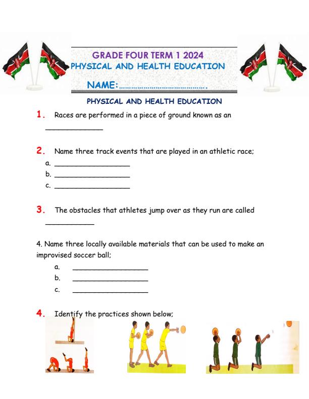 Preview page Grade-4-Physical-and-Health-Education-Term-1-Opener-Exam-2024_1947_0.jpg