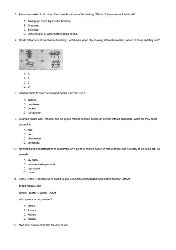 Preview page Grade-4-Science--Technology-End-of-May-Assessment-Test-2024_2605_1.jpg