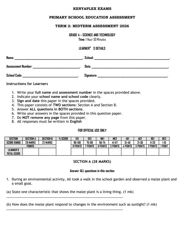 Preview page Grade-4-Science-and-Technology-Mid-Term-2-Exam-2026_5828_0.jpg