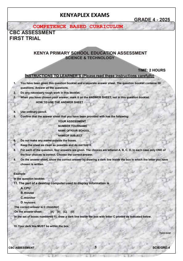 Preview page Grade-4-Science-and-Technology-Term-1-Opener-Exam-2025_3514_0.jpg