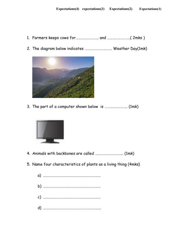 Preview page Grade-4-Science-and-Technology-Term-3-Opener-Exam-2025_4506_1.jpg