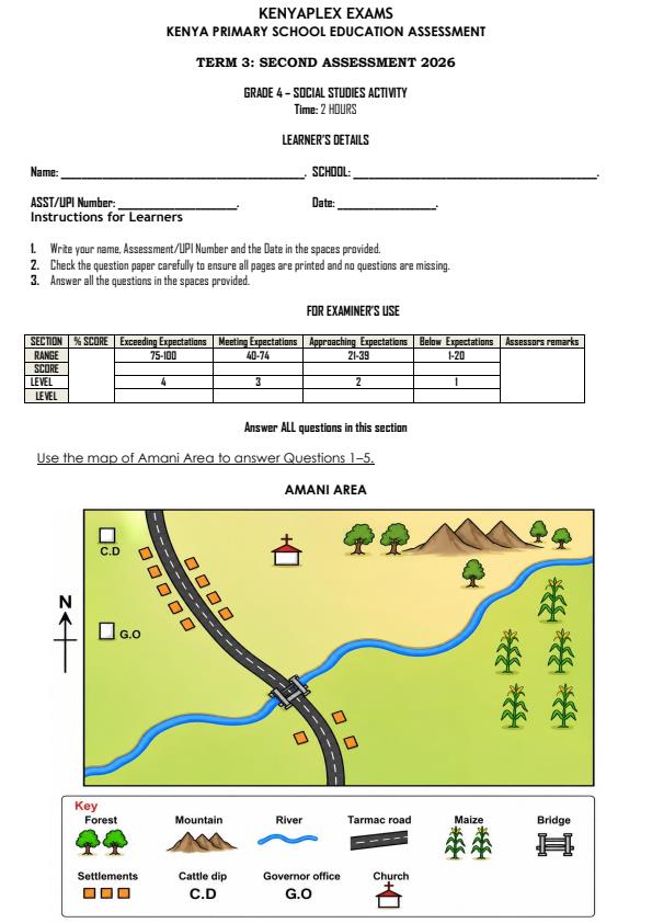 Preview page Grade-4-Social-Studies-End-Term-3-Exam-2026_6825_0.jpg