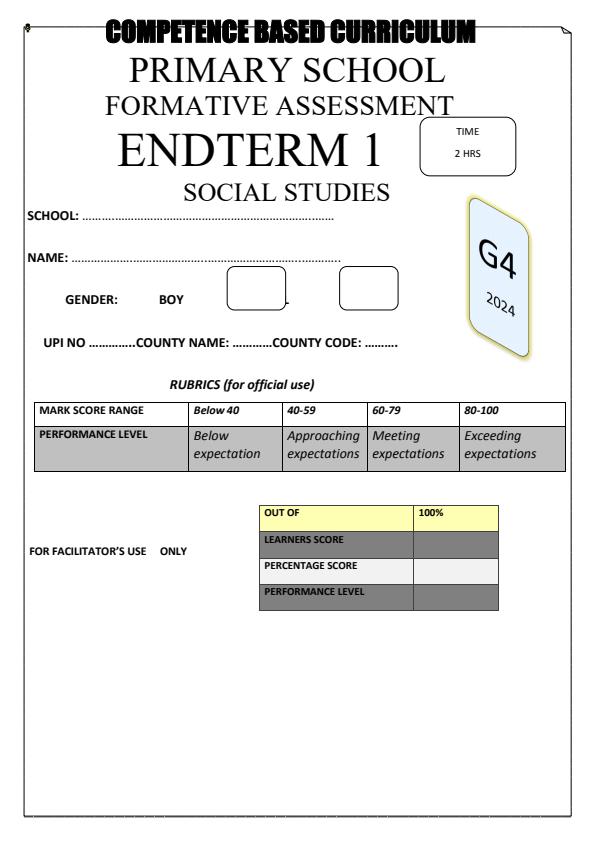 Preview page Grade-4-Social-Studies-End-of-Term-1-Exam-2024_2192_0.jpg