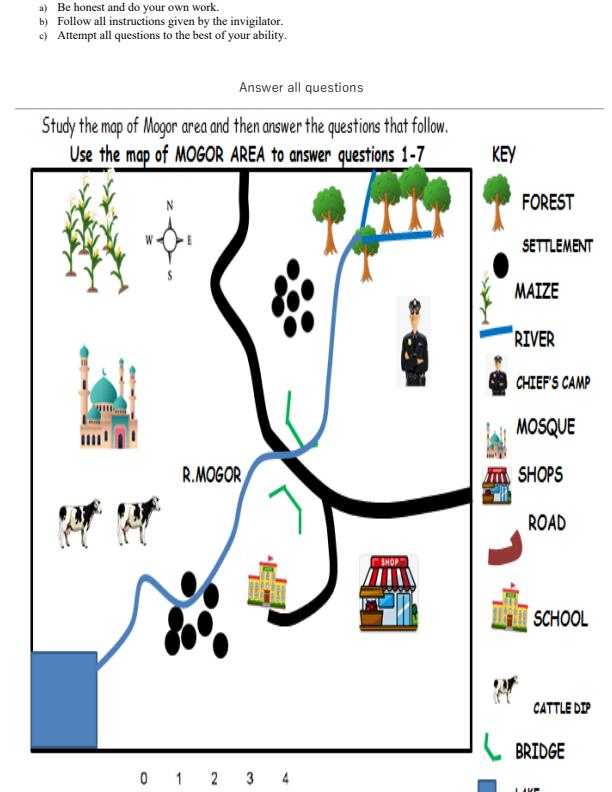 Preview page Grade-4-Social-Studies-End-of-Term-2-Exam-2025_4361_1.jpg