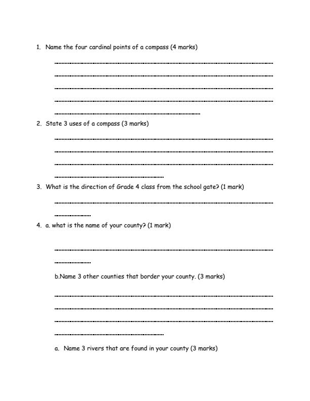 Preview page Grade-4-Social-Studies-Term-3-Opener-Exam-2025_4507_1.jpg