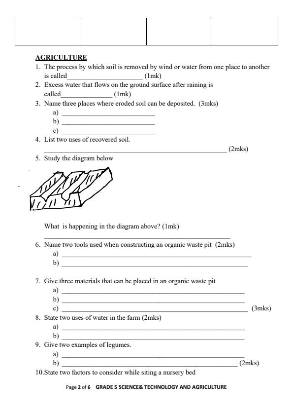 Preview page Grade-5-Agriculture-and-Nutrition-Mid-Term-2-Exam-2025_4203_1.jpg