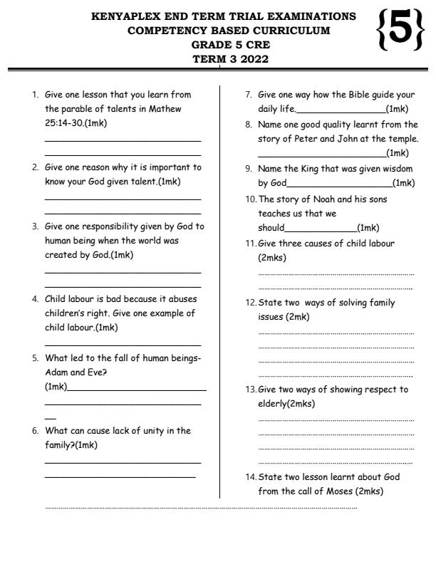 Preview page Grade-5-CRE-End-of-Term-3-Examination-2022_1066_0.jpg