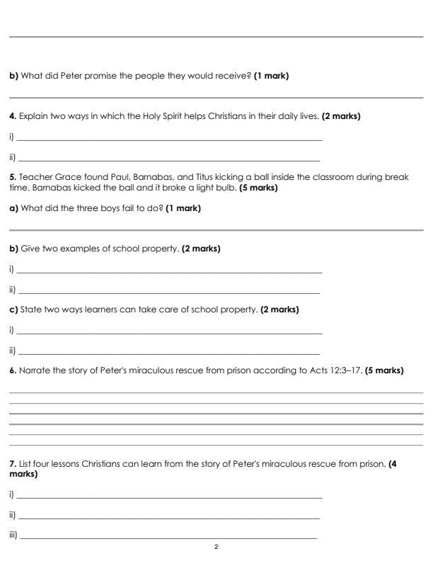 Preview page Grade-5-CRE-September-Assessment-Examination-2026_6731_1.jpg
