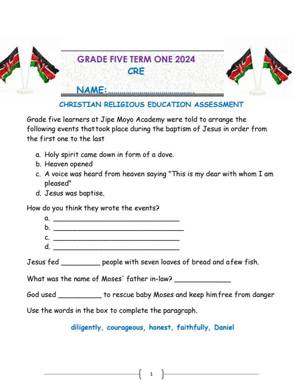 Preview page Grade-5-CRE-Term-1-Opener-Exam-2024_1952_0.jpg