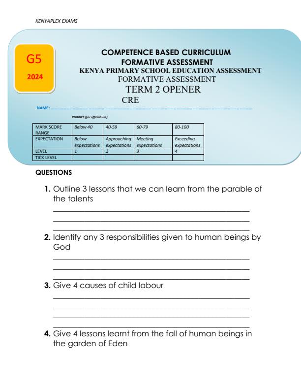 Preview page Grade-5-CRE-Term-2-Opener-Exam-2024_2439_0.jpg