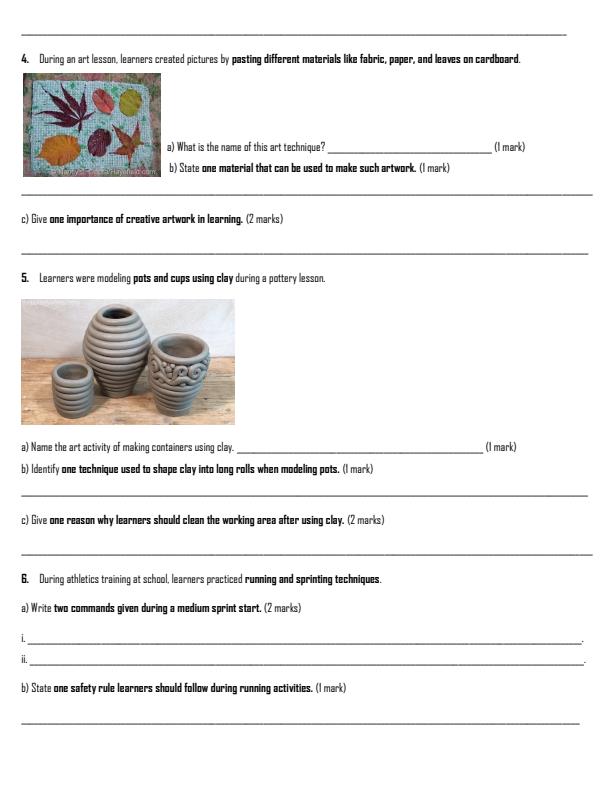Preview page Grade-5-Creative-Arts-ACtivities-Term-2-Opener-Exam-2026_5562_1.jpg