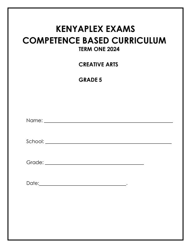 Preview page Grade-5-Creative-Arts-Mid-Term-1-Exam-2024_2136_0.jpg