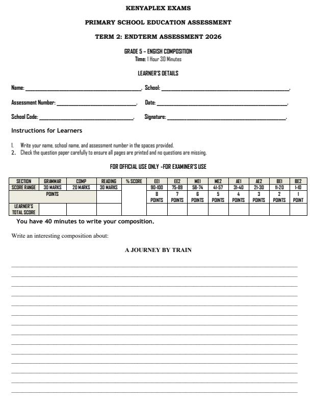 Preview page Grade-5-English--Composition-End-Term-2-Exam-2026_6050_0.jpg