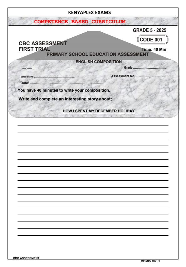 Preview page Grade-5-English-Composition-Term-1-Opener-Exam-2025_3517_0.jpg