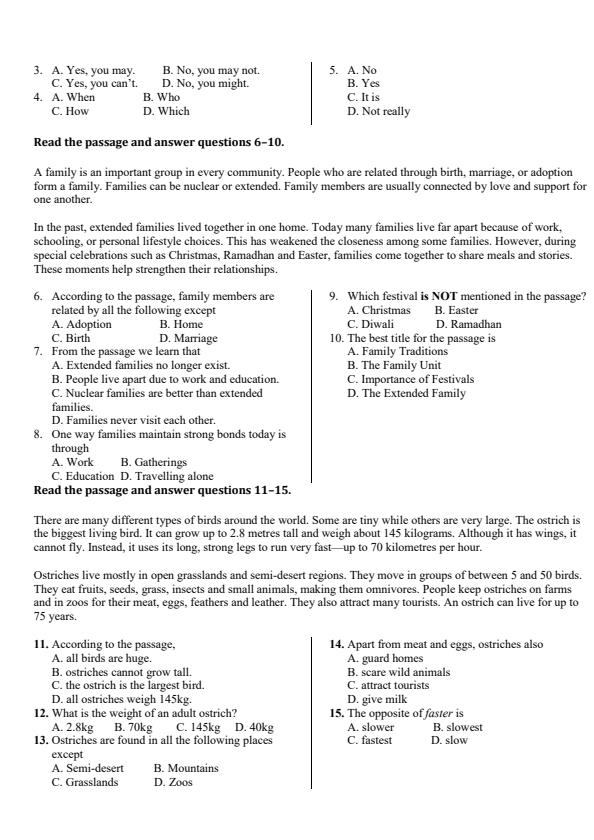 Preview page Grade-5-English-Mid-Term-1-Exam-2026_5081_1.jpg